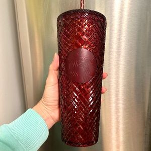 NEW Starbucks Merlot Jeweled Venti 24oz Tumbler